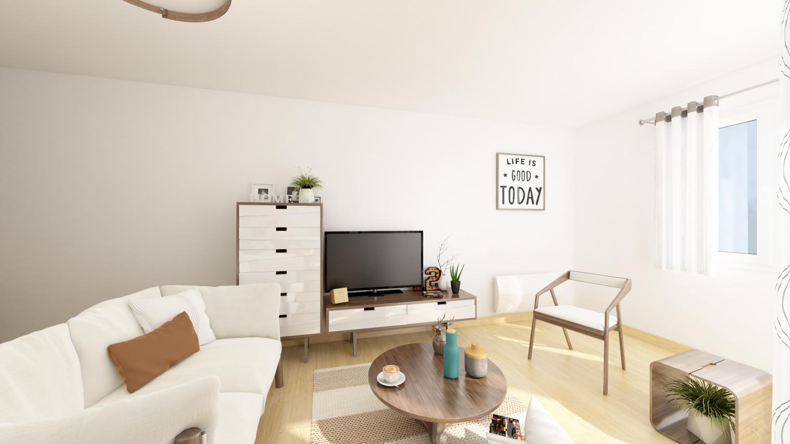 
																			4 pièces - 
																		1er étage - 83m² - 1 168,62 € - Photo #4