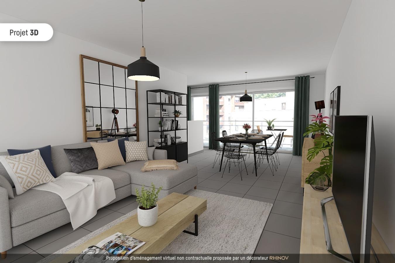
																																							4 pièces - 
																																						3ème étage - 78m² - 290 000 € - Photo #1