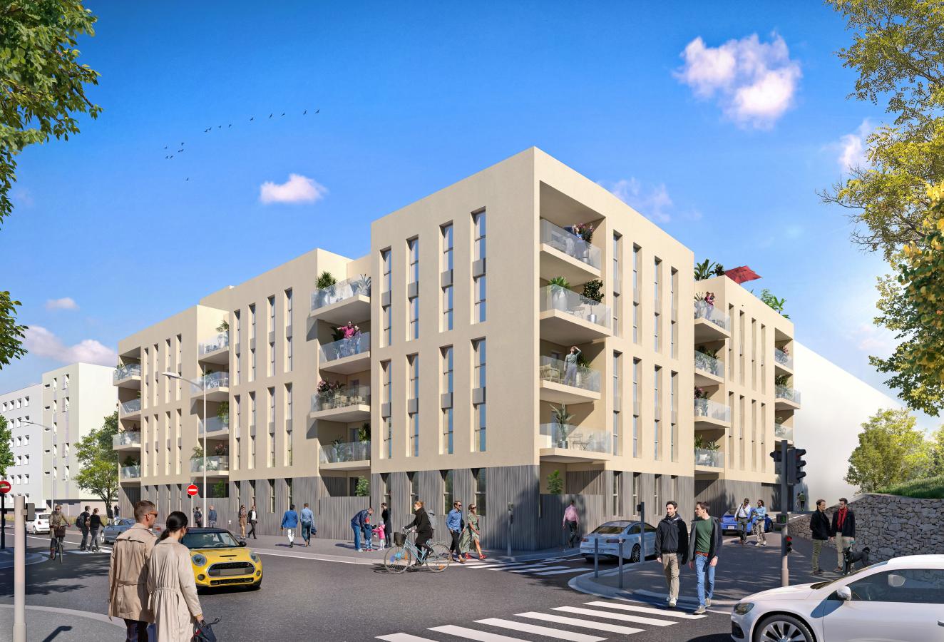 
																			3 pièces - 
																		3ème étage - 70m² - 893,86 € - Photo #0