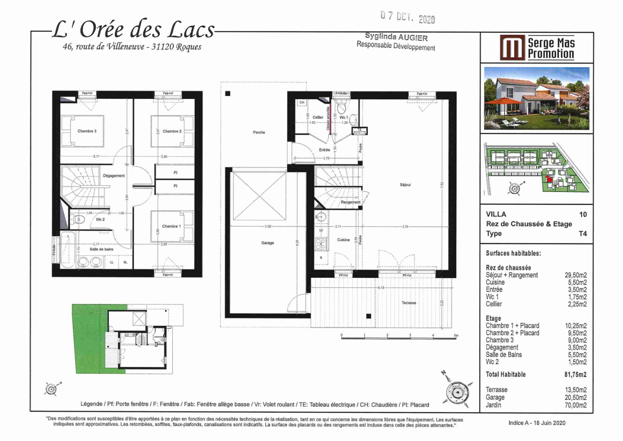 
																																							4 pièces - 
																																						RDC - 82m² - 1 038,23 € - Photo #7