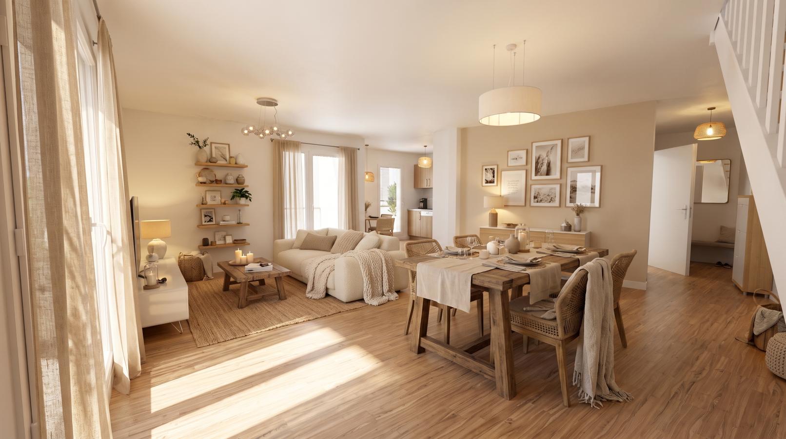3 pièces - 7ème étage - 76m² - 1 655,08 € - Photo #2