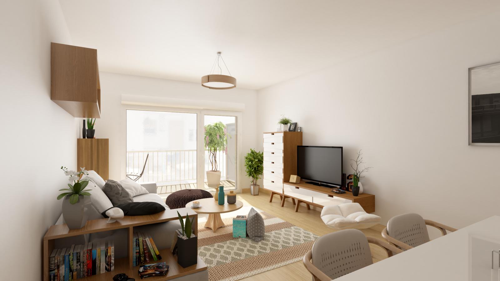 
																			2 pièces - 
																		2ème étage - 41m² - 677,90 € - Photo #4