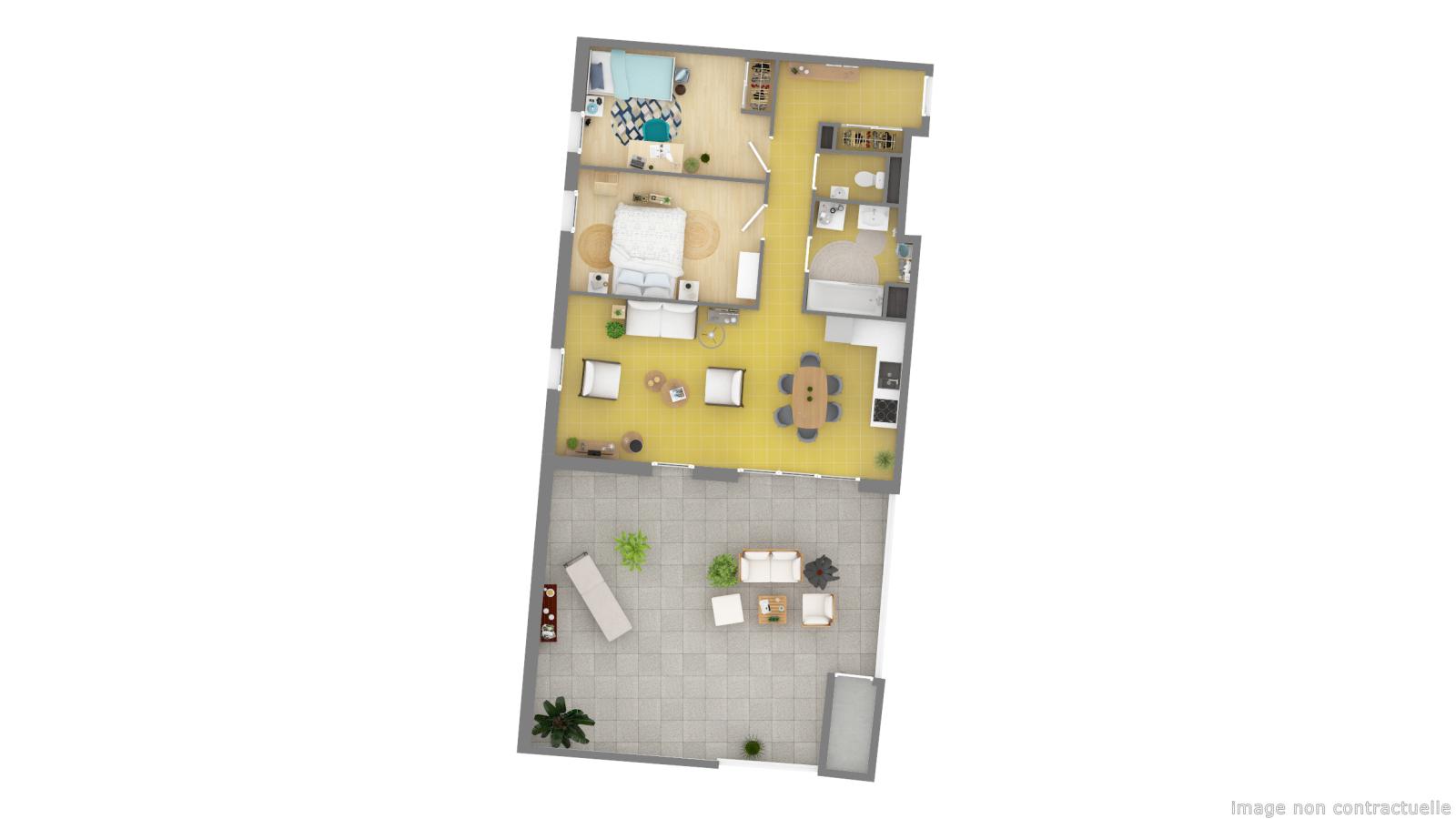 
																			3 pièces - 
																		2ème étage - 68m² - 770,91 € - Photo #1