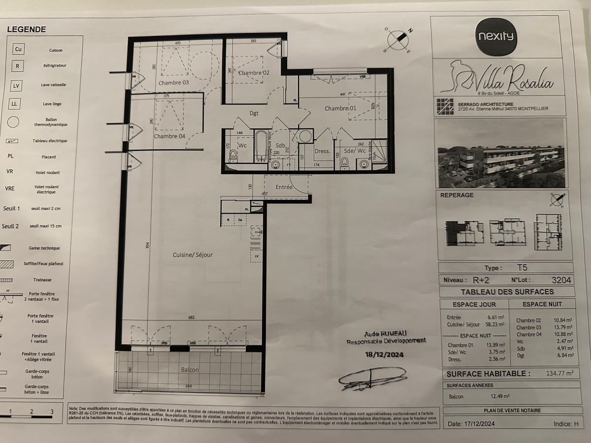 
																																							5 pièces - 
																																						2ème étage - 134m² - 1 302,32 € - Photo #1