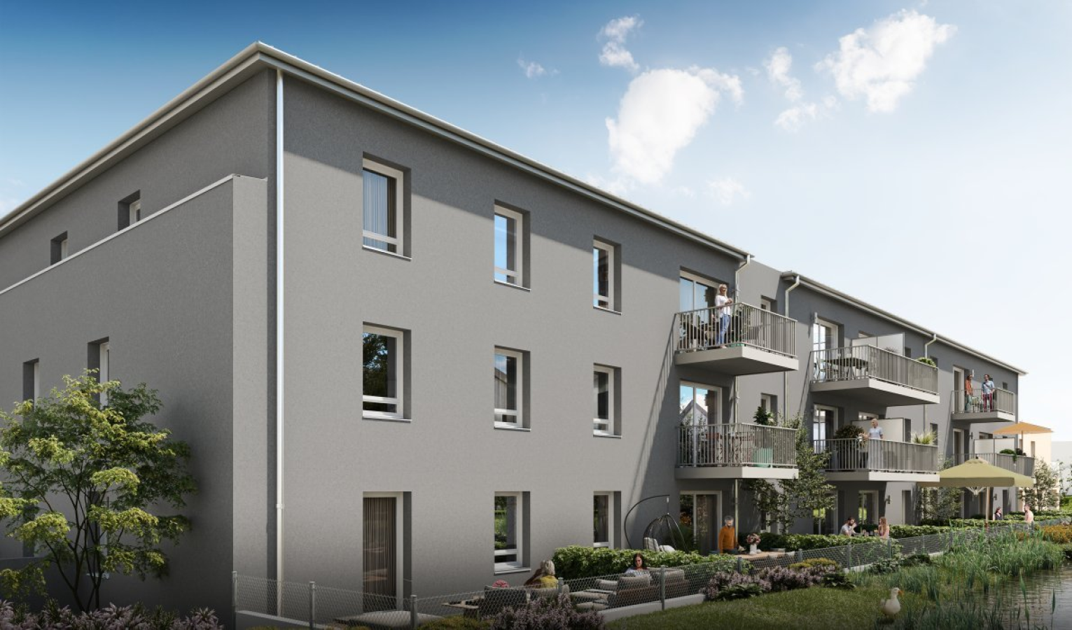 
																																							3 pièces - 
																																						1er étage - 75m² - 974,81 € - Photo #3