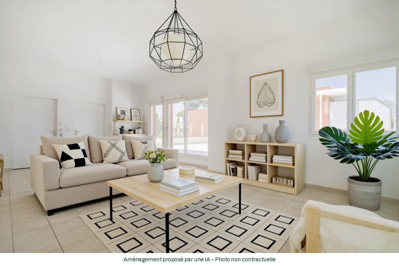 
																																							4 pièces - 
																																						3ème étage - 103m² - 295 000 € - Photo #2