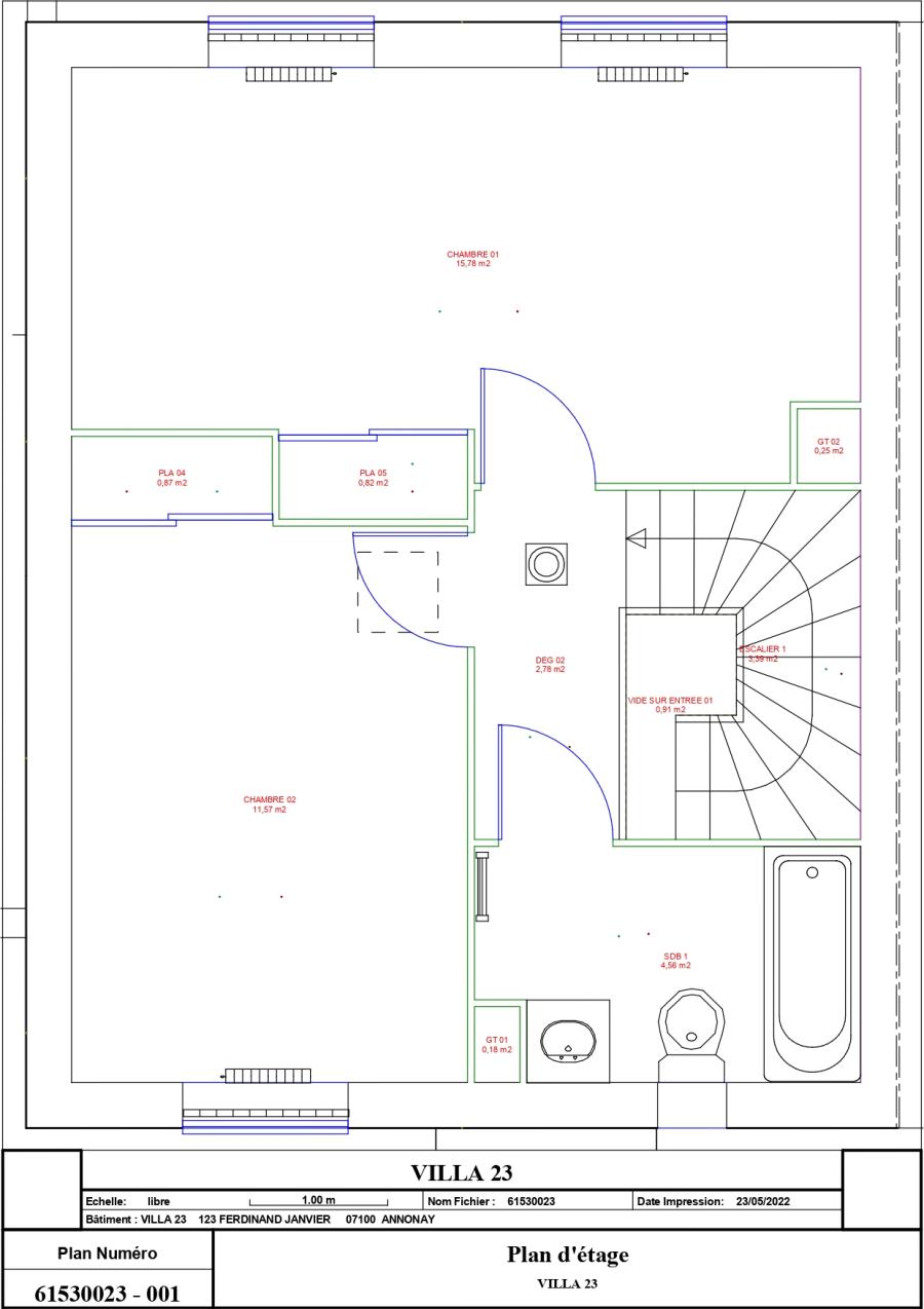 
																																							3 pièces - 
																																						RDC - 76m² - 813,08 € - Photo #4