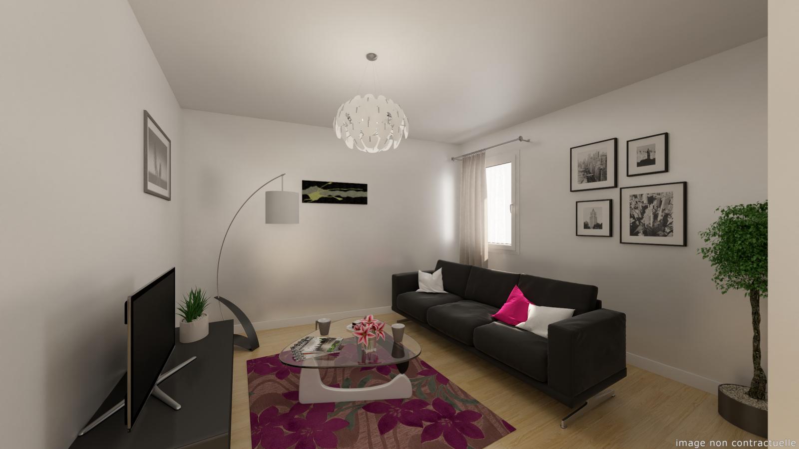 
																																							3 pièces - 
																																						1er étage - 67m² - 946,41 € - Photo #1
