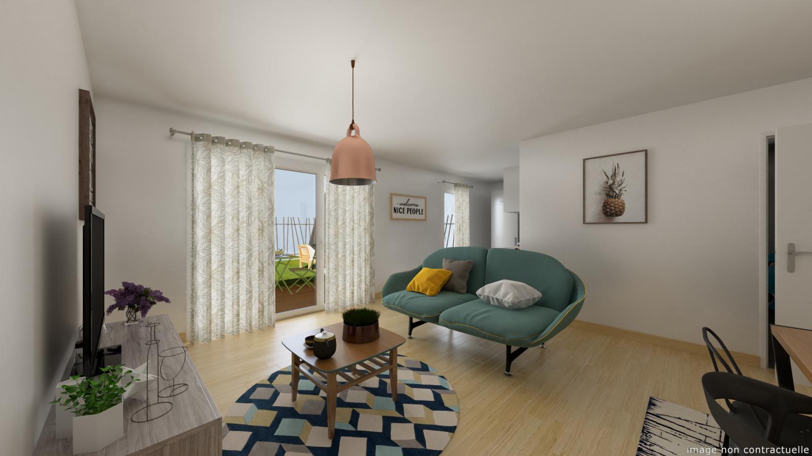 
																																							4 pièces - 
																																						RDC - 95m² - 1 082,92 € - Photo #4