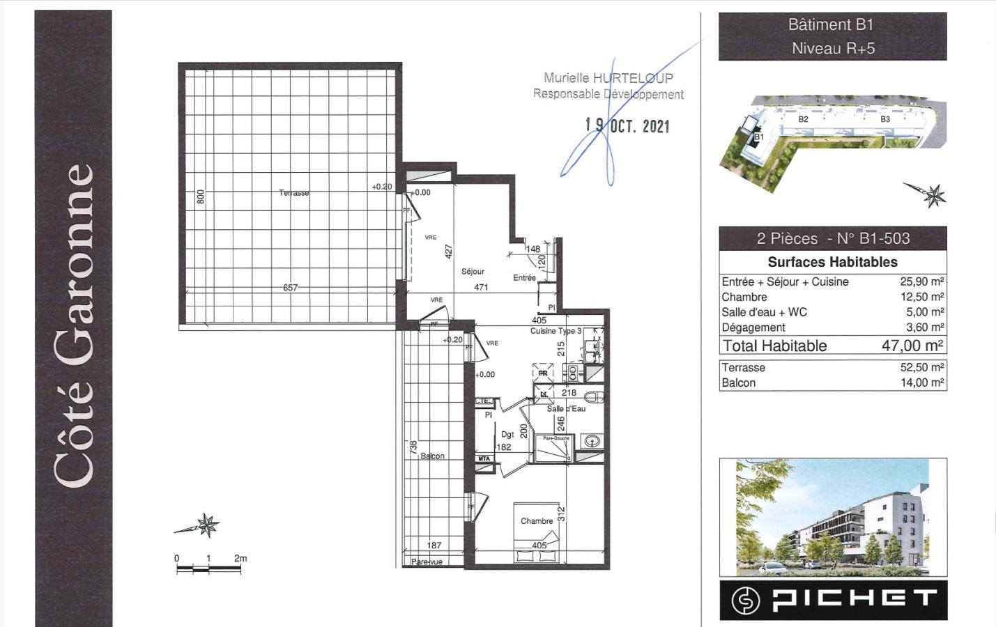 
																			4 pièces – 
																		5ème étage – 89m² - 1 009,46 € - Photo #1