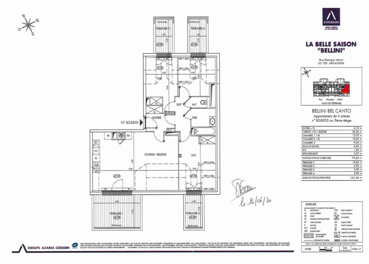 
																			4 pièces - 
																		3ème étage - 80m² - 965,57 € - Photo #0