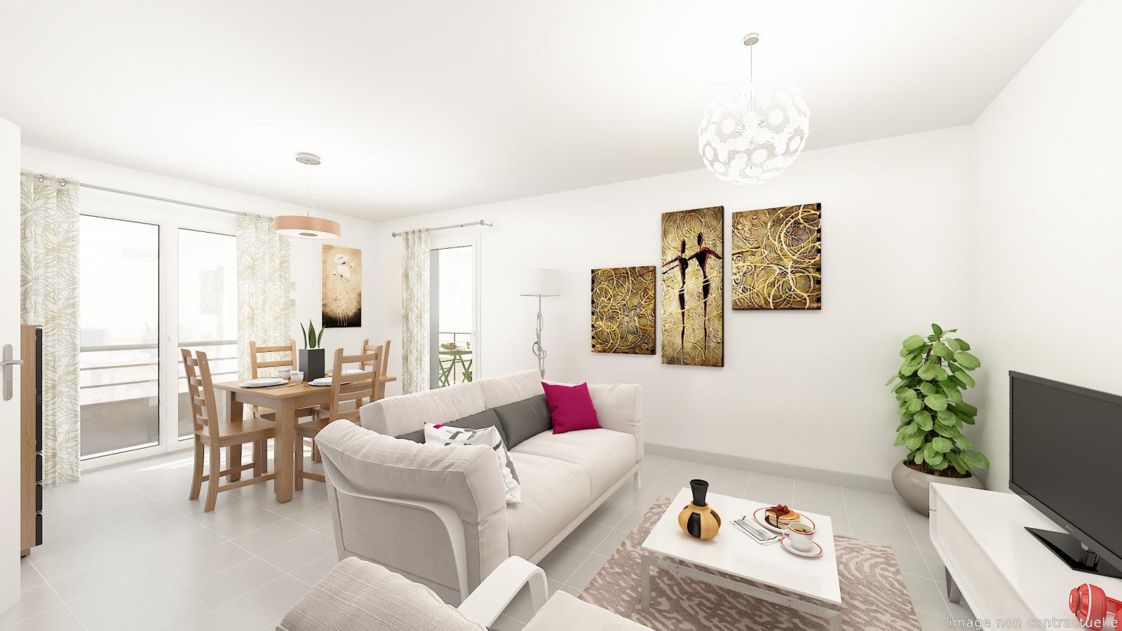 4 pièces -
2ème étage - 83m² - 1 199,31 € - Photo #4