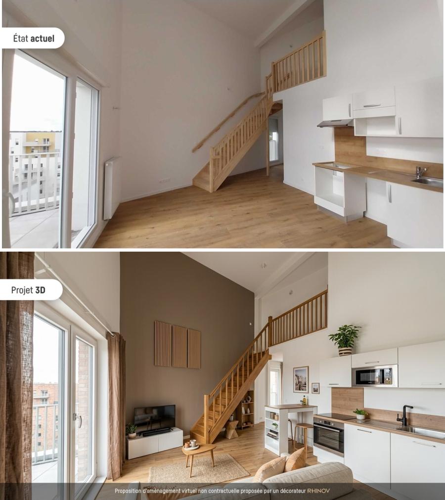 4 pièces - 9ème étage - 86m² - 1 151,21 € - Photo #0