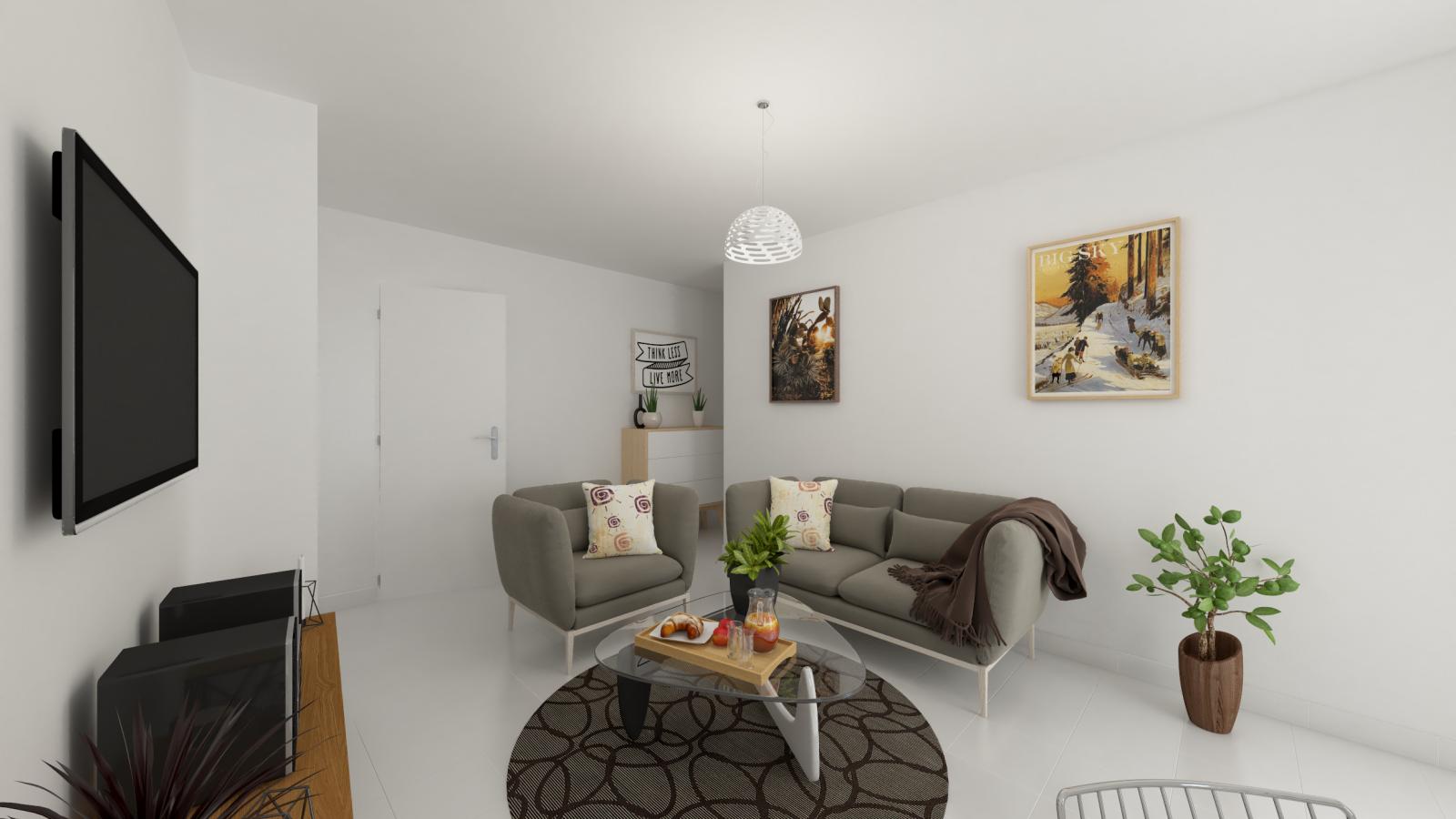 
																																							2 pièces - 
																																						1er étage - 50m² - 1 105,17 € - Photo #5