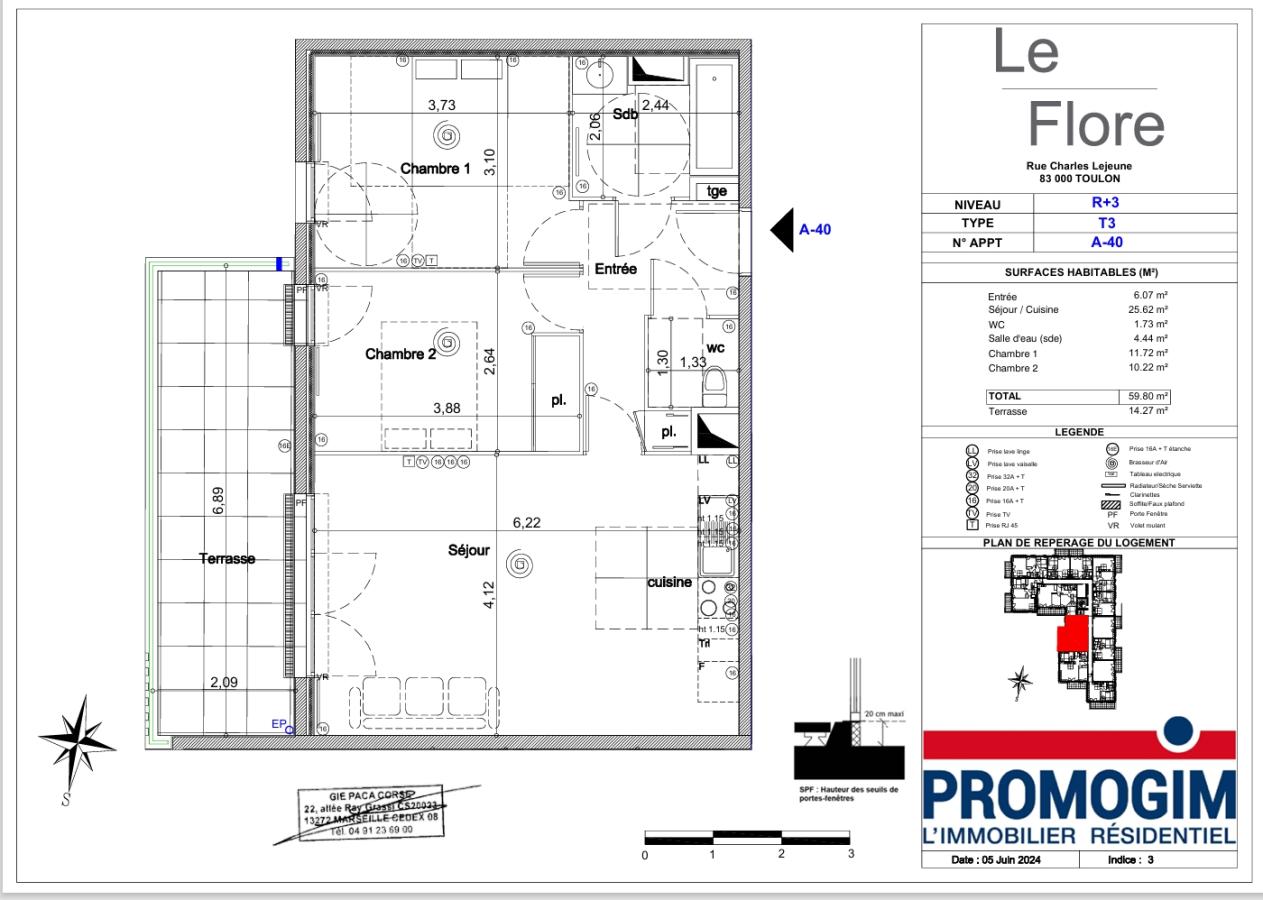 Appartement à Toulon