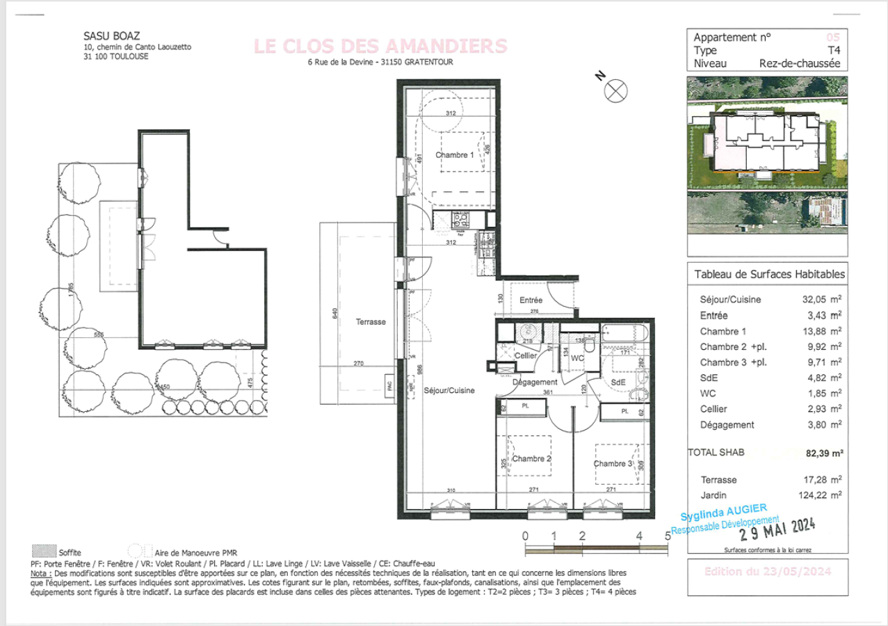 4 pièces - RDC - 82m² - 900,54 € - Photo #0