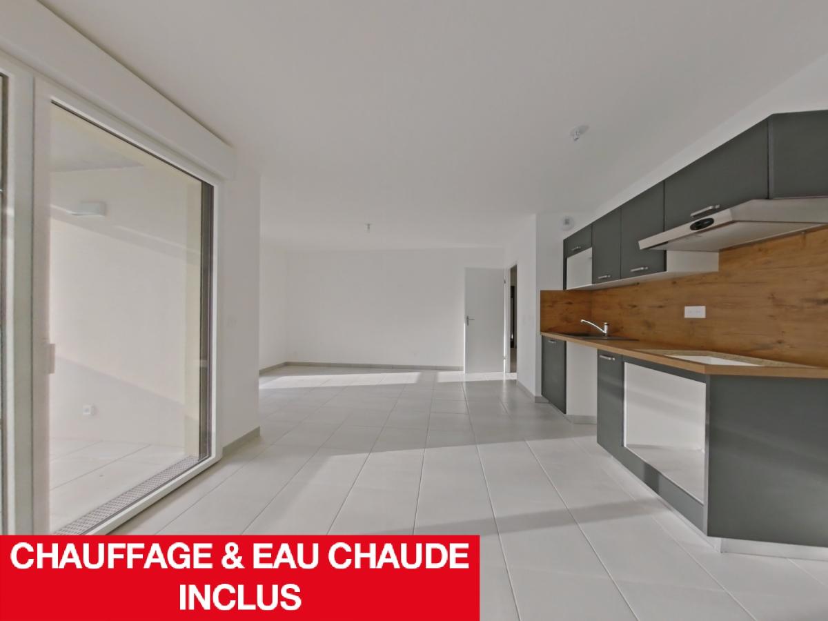 3 pièces - 2ème étage - 62m² - 798,80 € - Photo #0