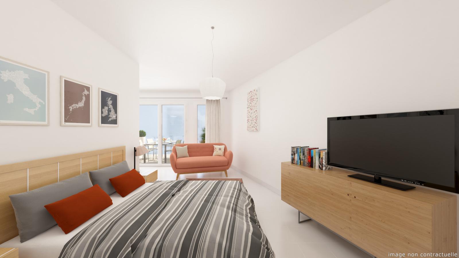 1 pièce - RDC - 37m² - 579,05 € - Photo #4