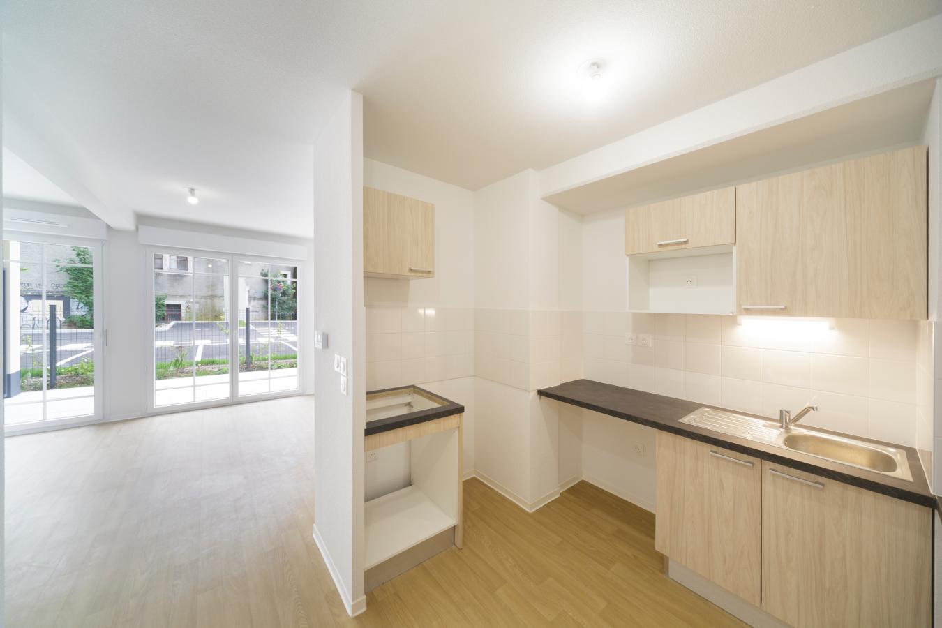 
																																							2 pièces - 
																																						2ème étage - 45m² - 526,10 € - Photo #1