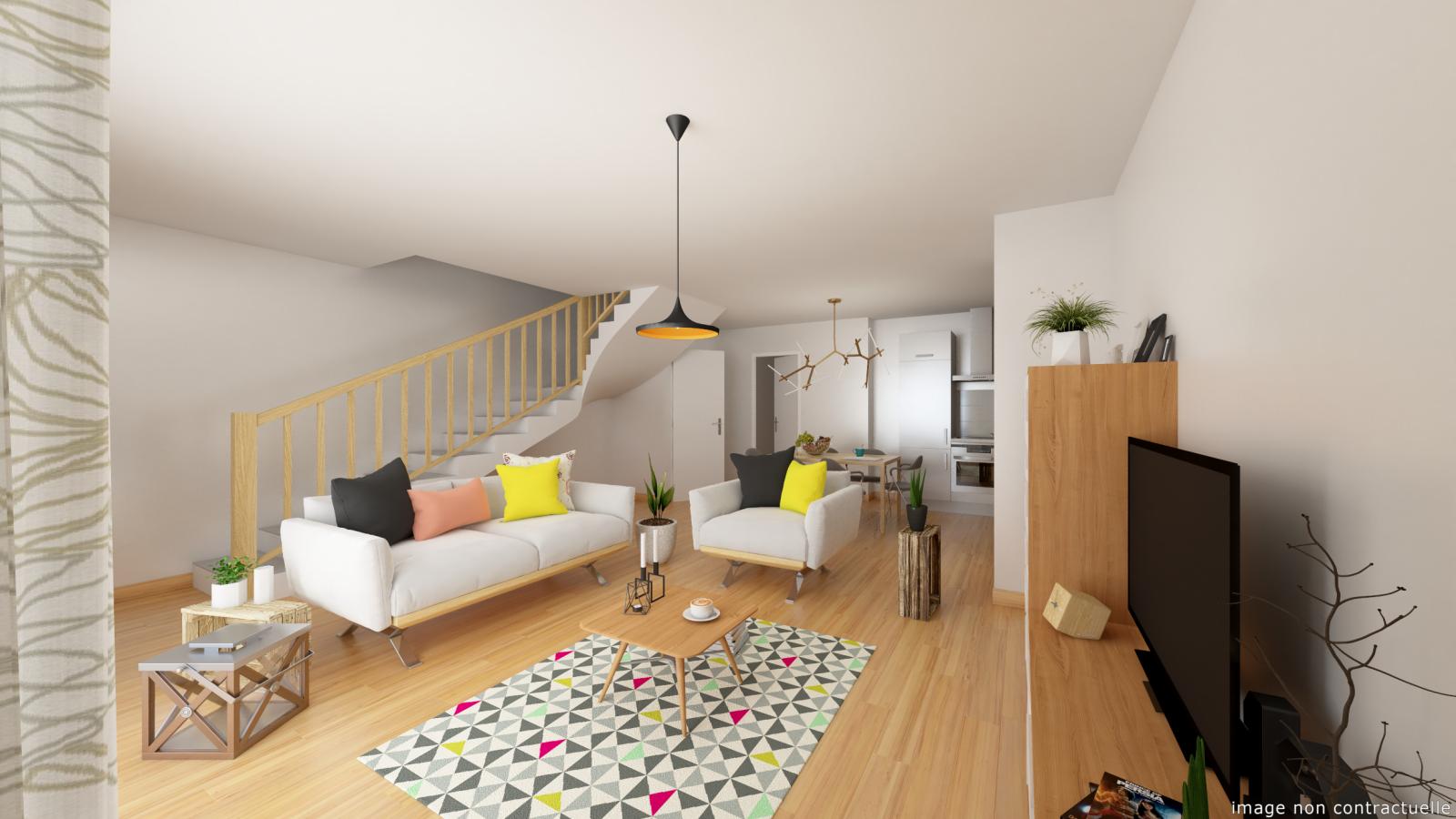 
																																							4 pièces - 
																																						1er étage - 89m² - 993,70 € - Photo #4