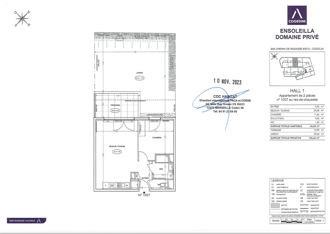 Appartement à Cogolin
