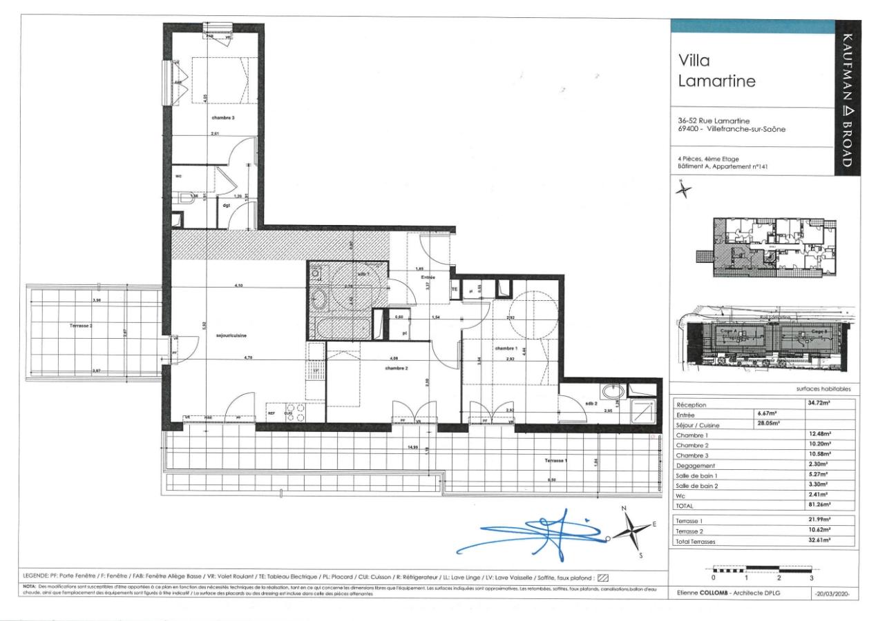 
																			4 pièces - 
																		4ème étage - 81m² - 984,74 € - Photo #1