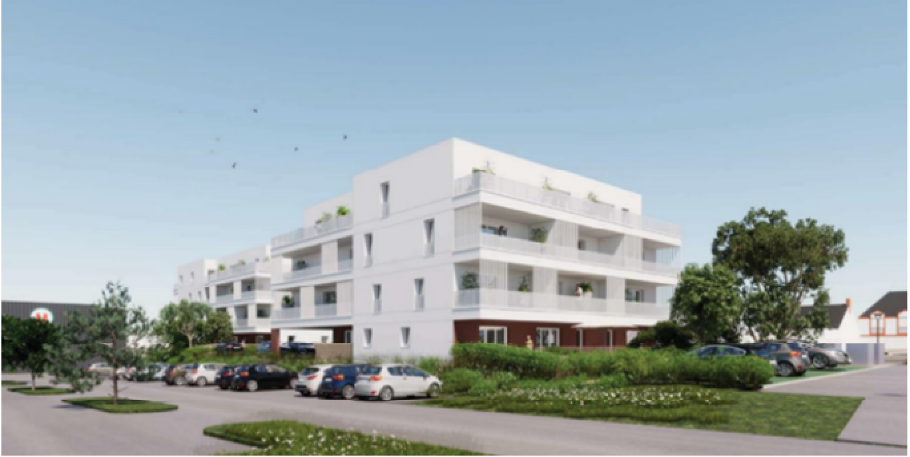 
																			3 pièces - 
																		1er étage - 62m² - 755,61 € - Photo #1