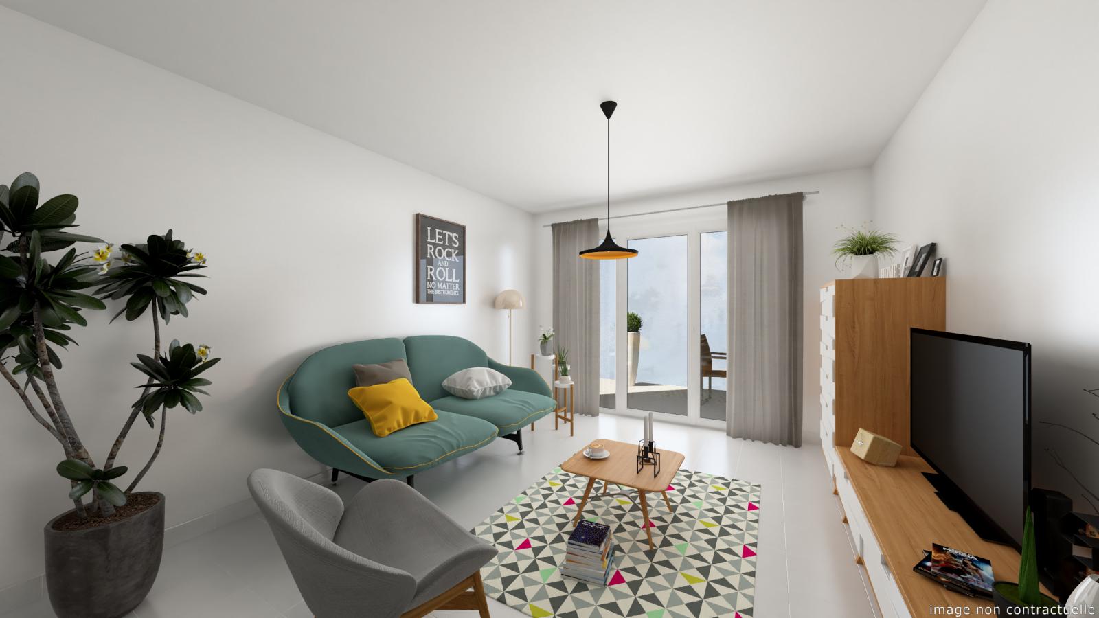 
																																							2 pièces - 
																																						RDC - 44m² - 873,37 € - Photo #4