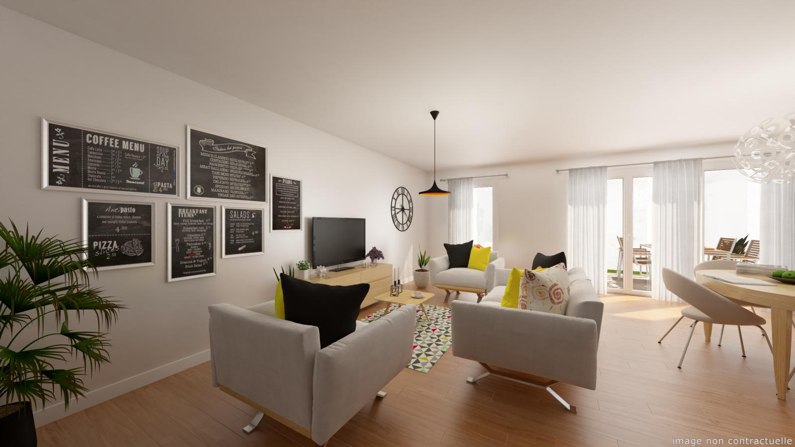 3 pièces - RDC - 84m² - 1 041,34 € - Photo #1