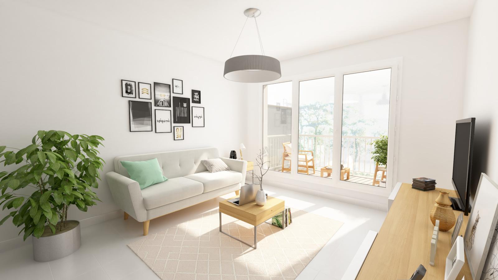 
																																							1 pièce - 
																																						RDC - 22m² - 448,55 € - Photo #2