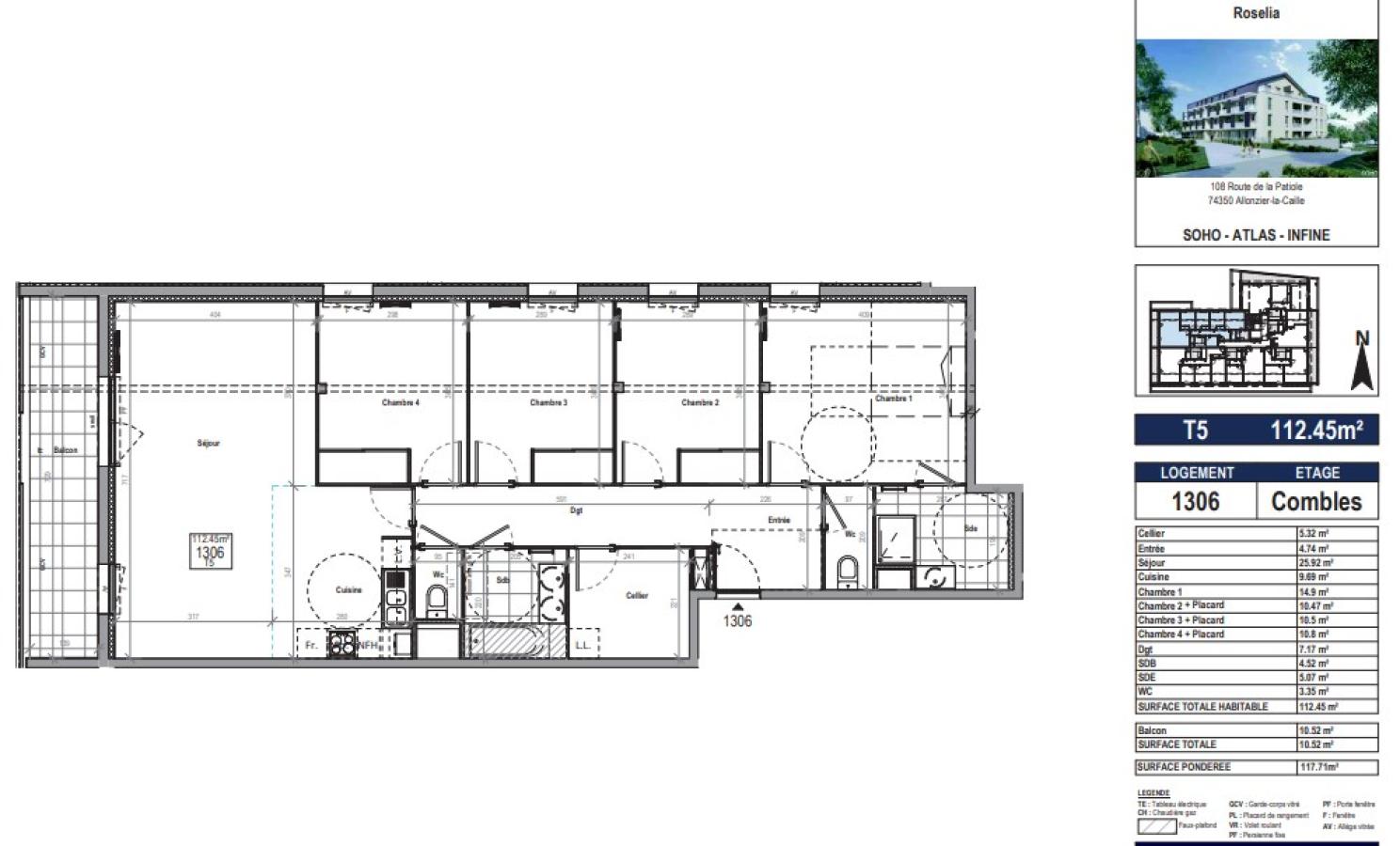 Appartement à Allonzier-la-Caille
