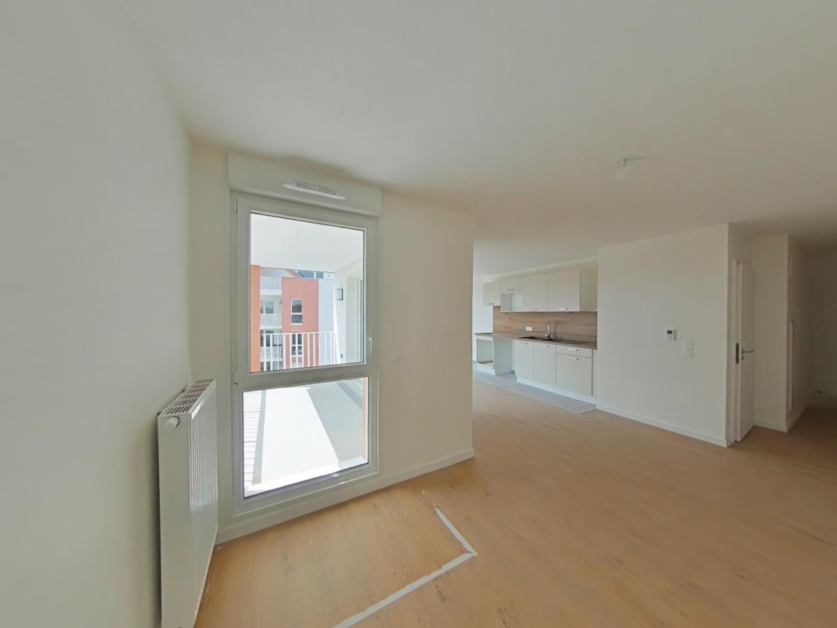 3 pièces - 3ème étage - 66m² - 939,99 € - Photo #6