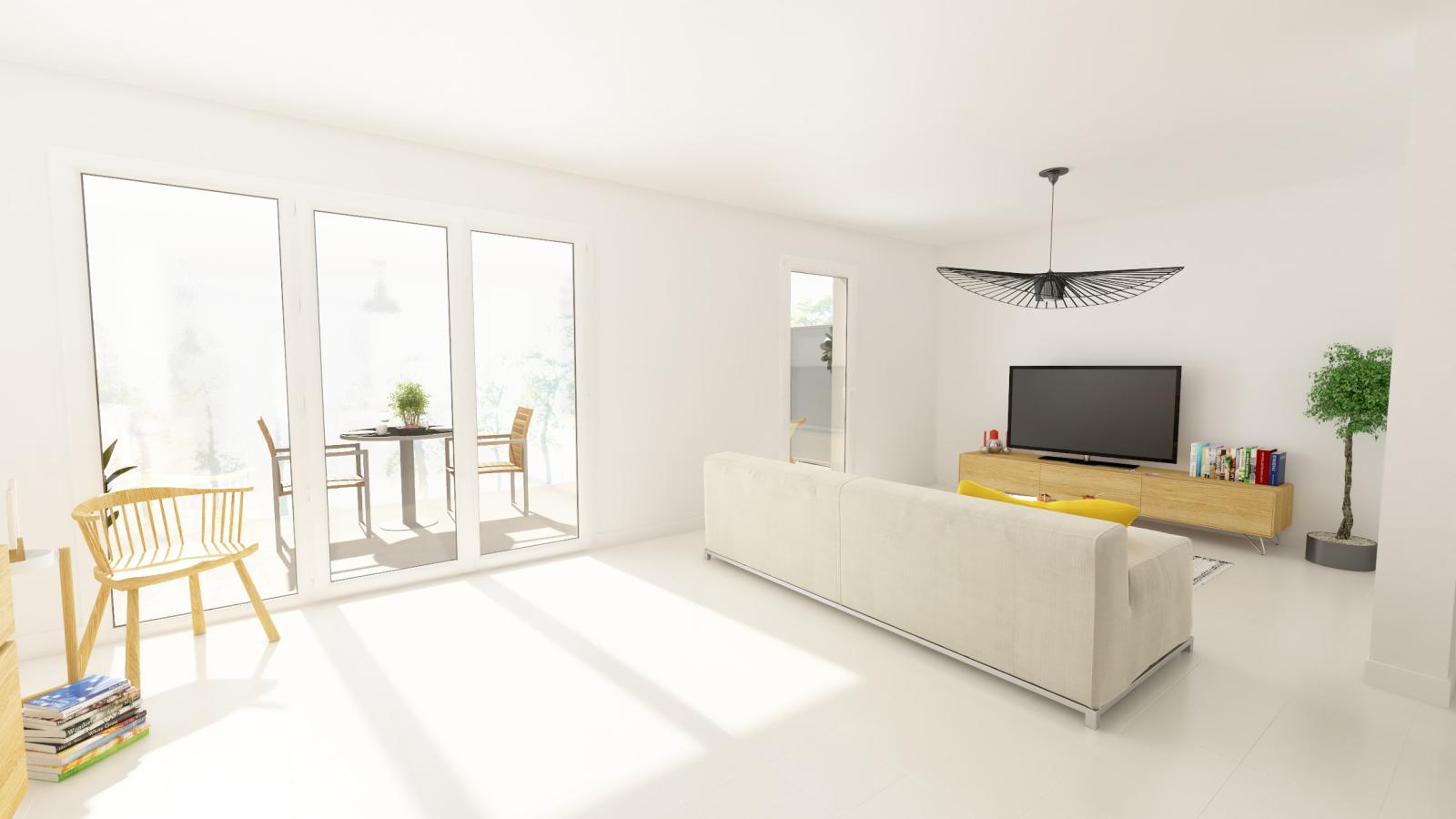 
																			4 pièces - 
																		1er étage - 93m² - 1 404,17 € - Photo #1