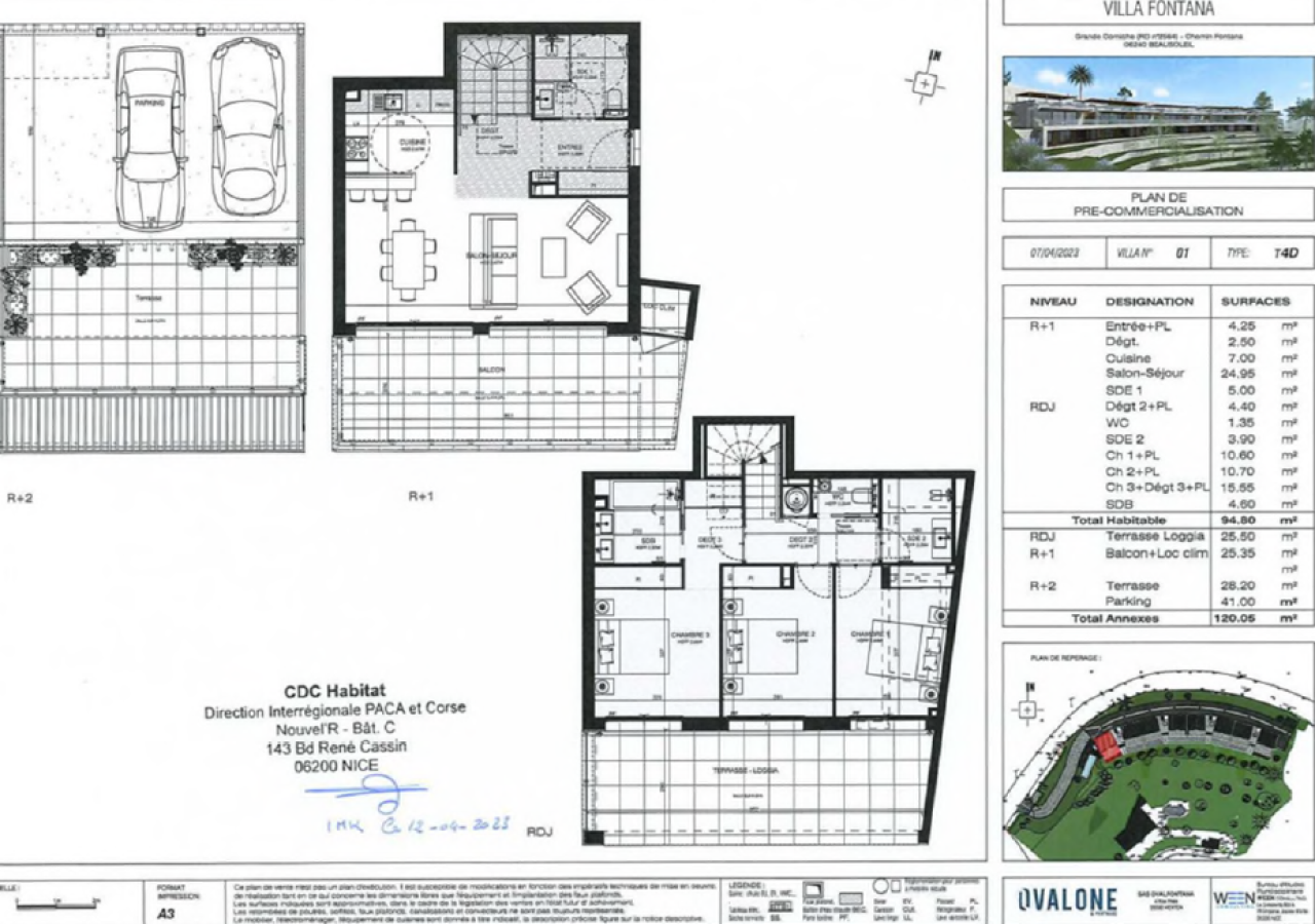 
																																							4 pièces - 
																																						RDC - 95m² - 3 191,95 € - Photo #6