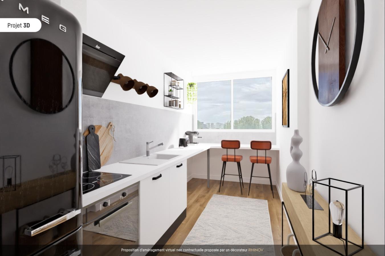 
																			4 pièces - 
																		6ème étage - 70m² - 1 258,64 € - Photo #2