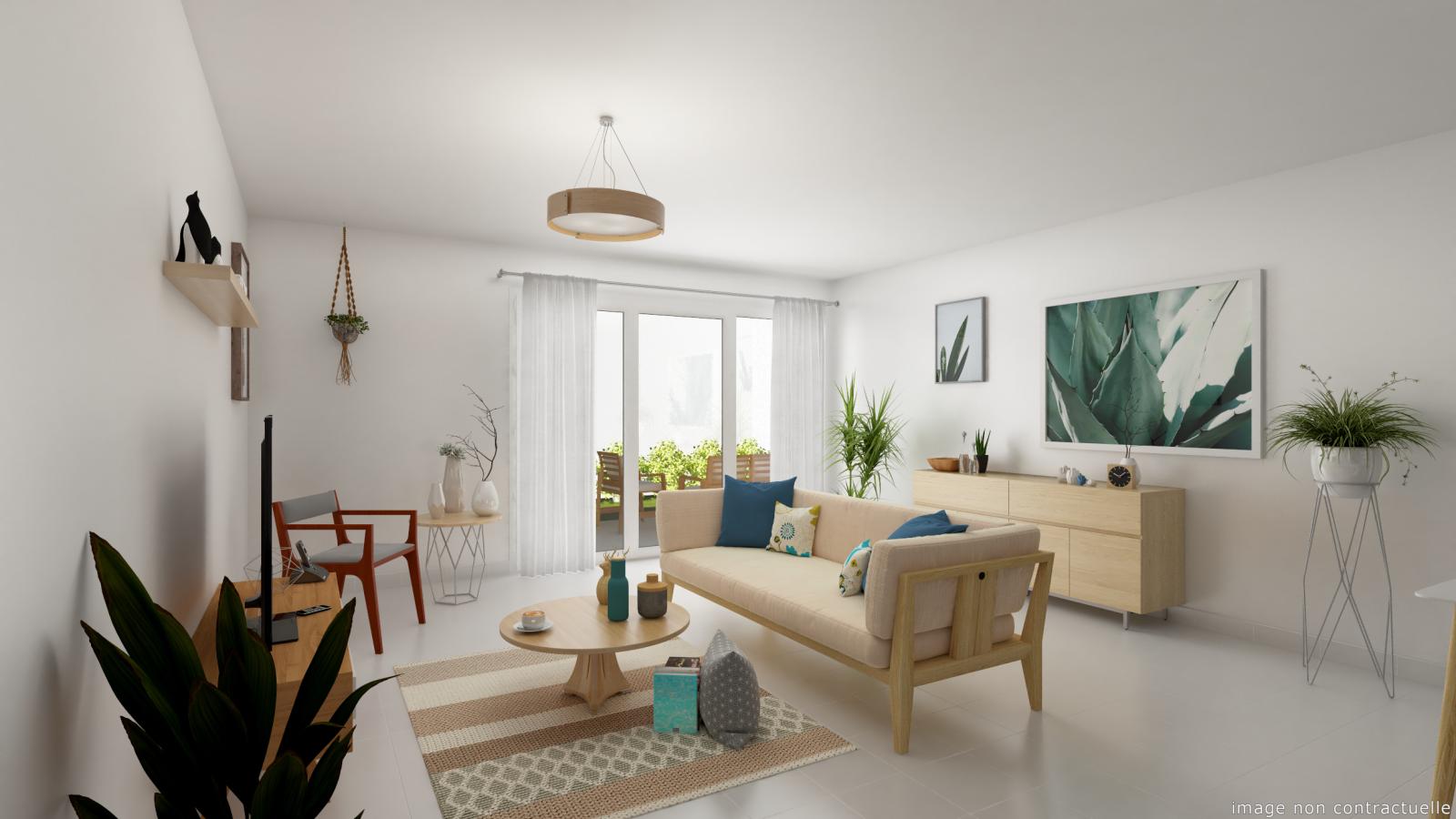 
																																							4 pièces - 
																																						1er étage - 89m² - 1 275,37 € - Photo #3