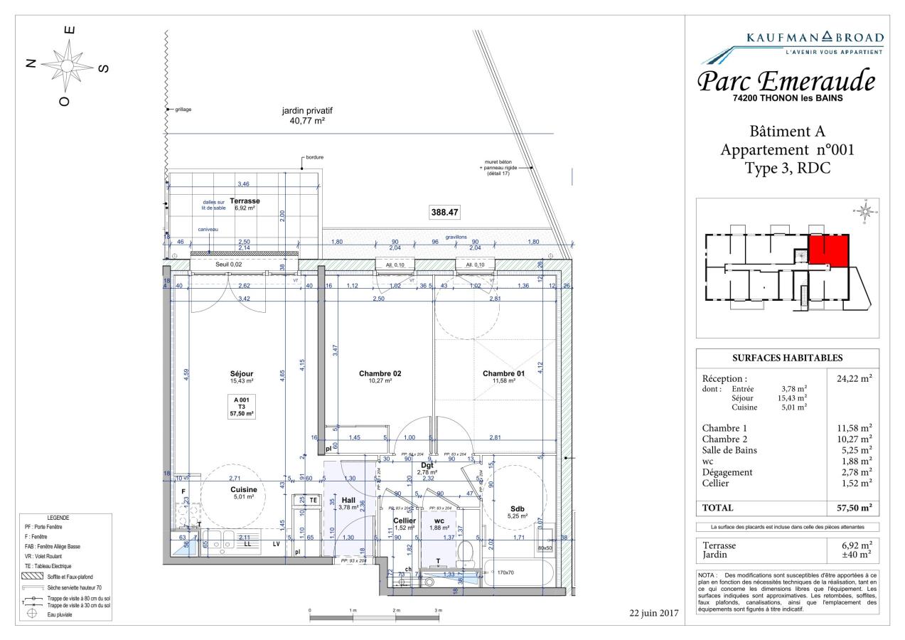 
																																							3 pièces - 
																																						RDC - 58m² - 866,31 € - Photo #6