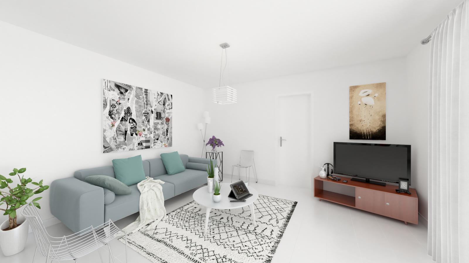 
																																							2 pièces - 
																																						2ème étage - 51m² - 902,77 € - Photo #3