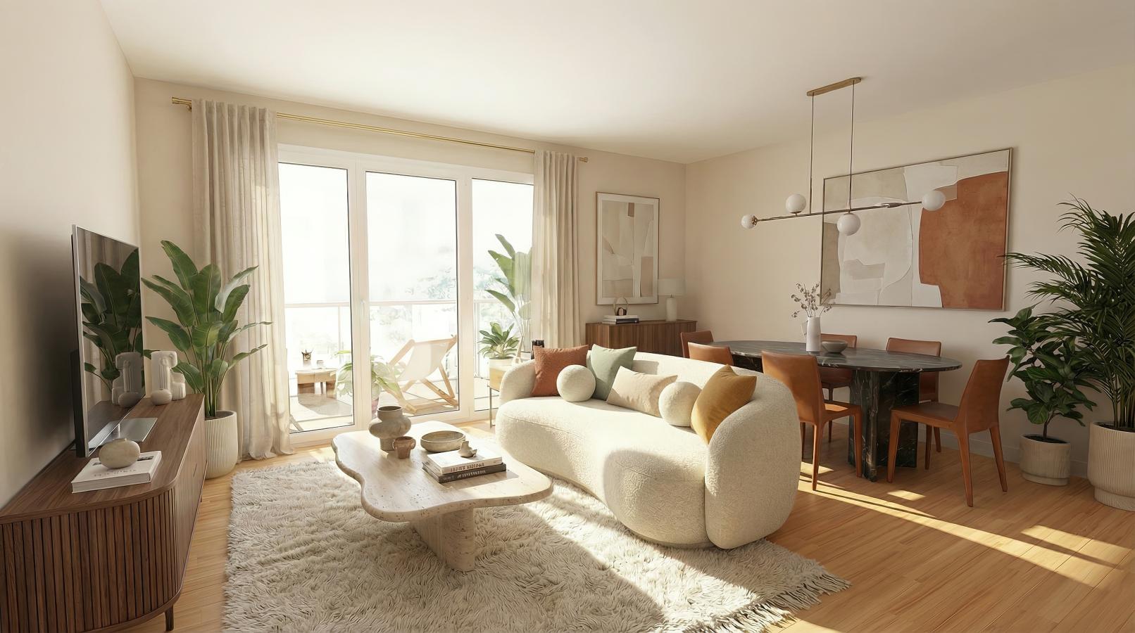 
																			3 pièces - 
																		3ème étage - 61m² - 865,16 € - Photo #4