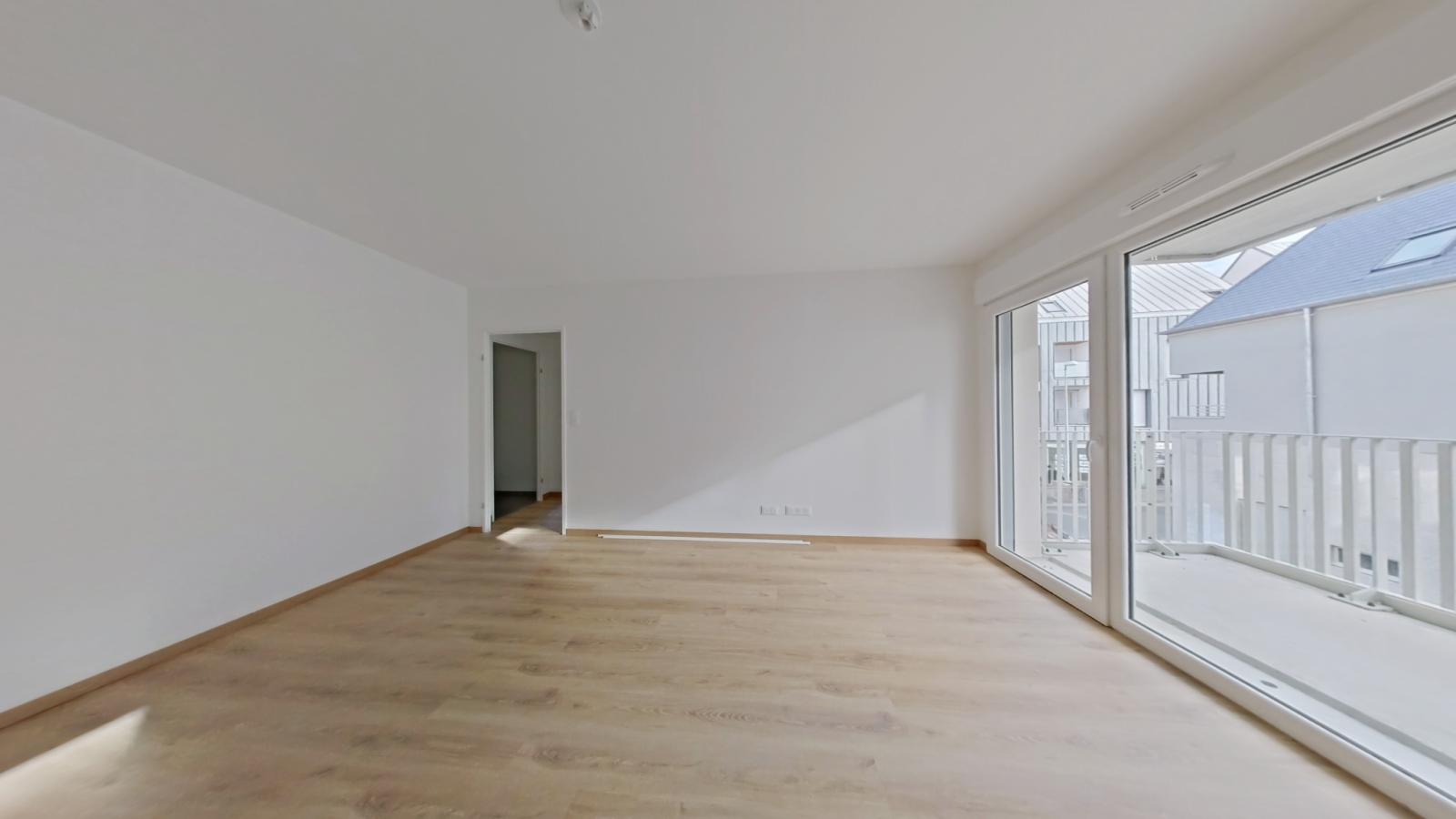 3 pièces - 1er étage - 64m² - 828,32 € - Photo #2