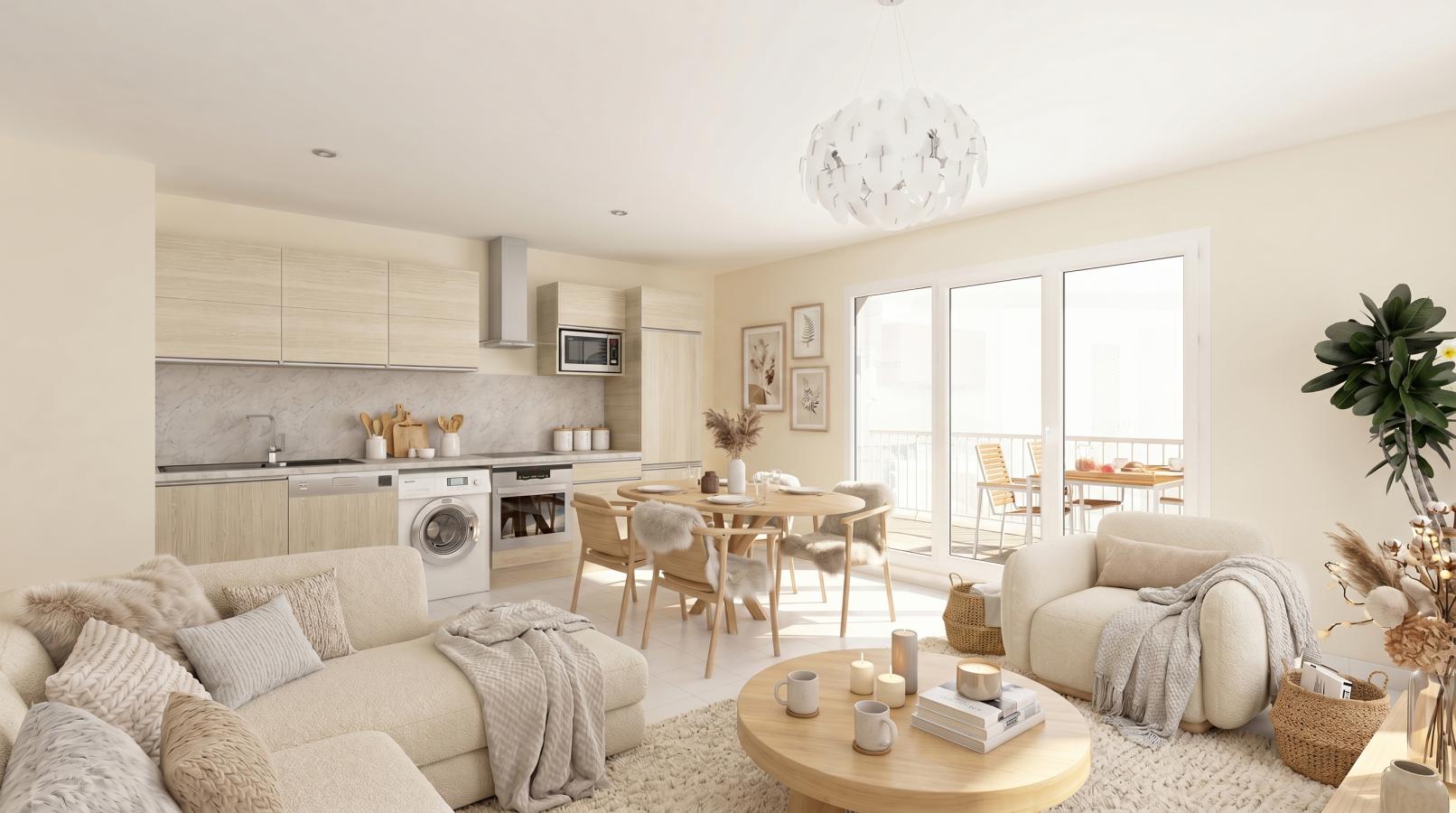 
																																							3 pièces - 
																																						1er étage - 68m² - 1 177,01 € - Photo #7