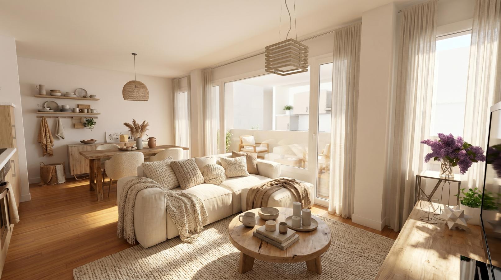 3 pièces - 5ème étage - 62m² - 874,19 € - Photo #1