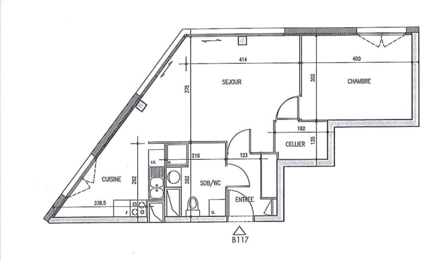 
																			2 pièces - 
																		6ème étage - 52m² - 726,91 € - Photo #6