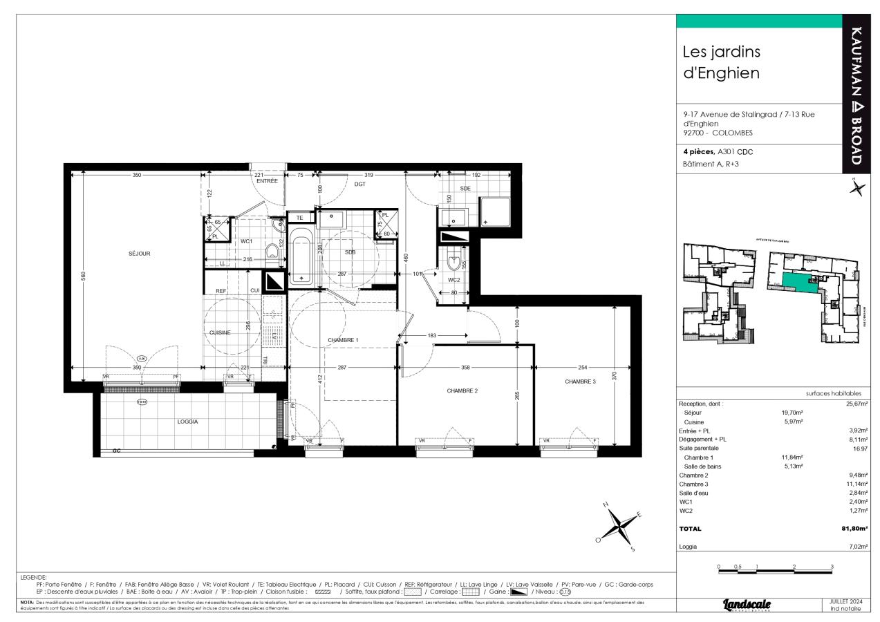 
																			4 pièces - 
																		3ème étage - 82m² - 1 869,59 € - Photo #0