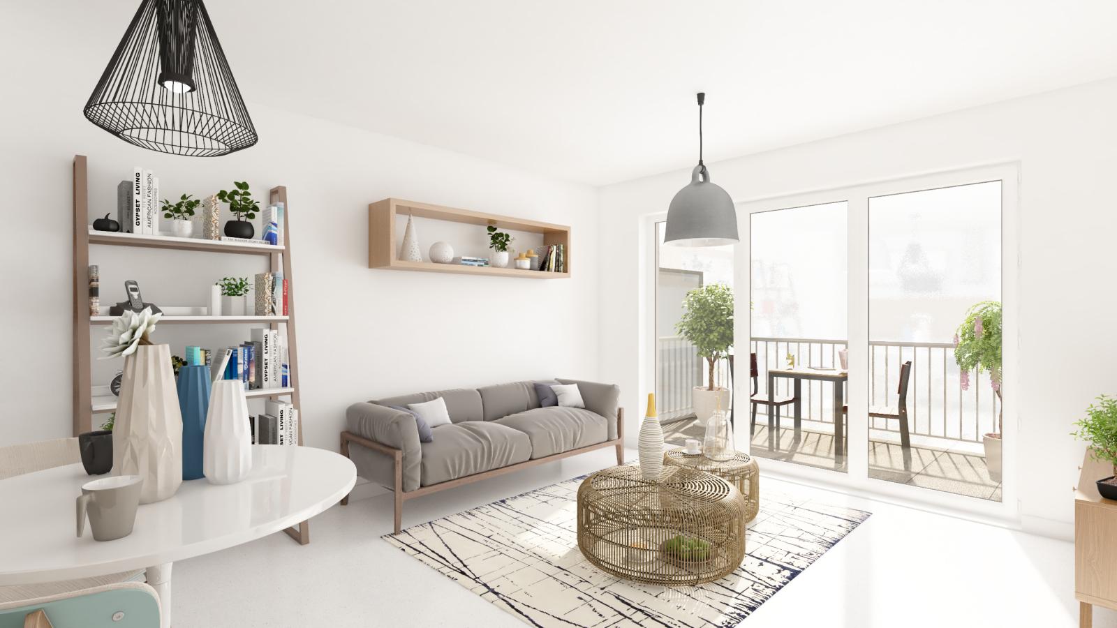 
																			2 pièces - 
																		2ème étage - 40m² - 610,62 € - Photo #5