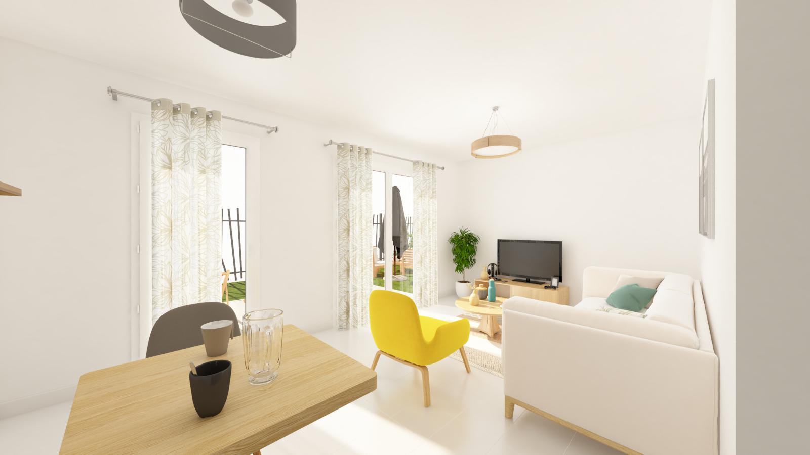 
																			1 pièce - 
																		RDC - 29m² - 691,59 € - Photo #2