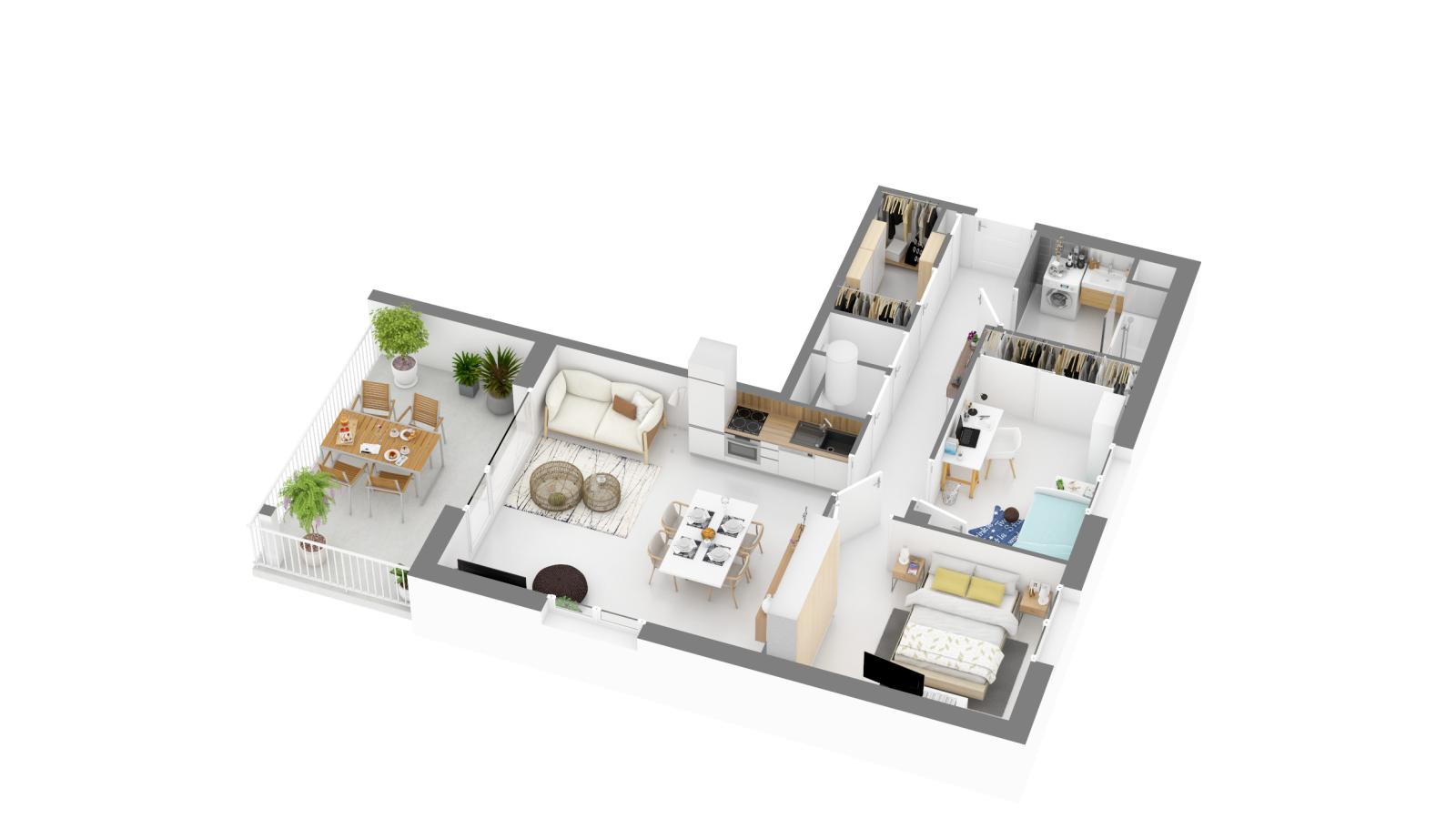 Appartement à Labarthe-sur-Lèze