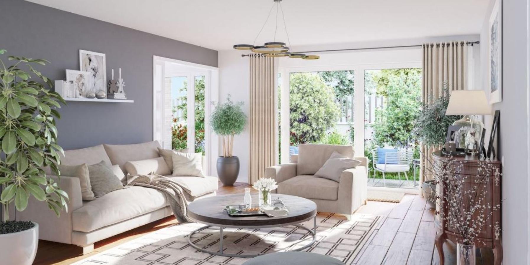 2 pièces - 1er étage - 51m² - 1 465,85 € - Photo #1