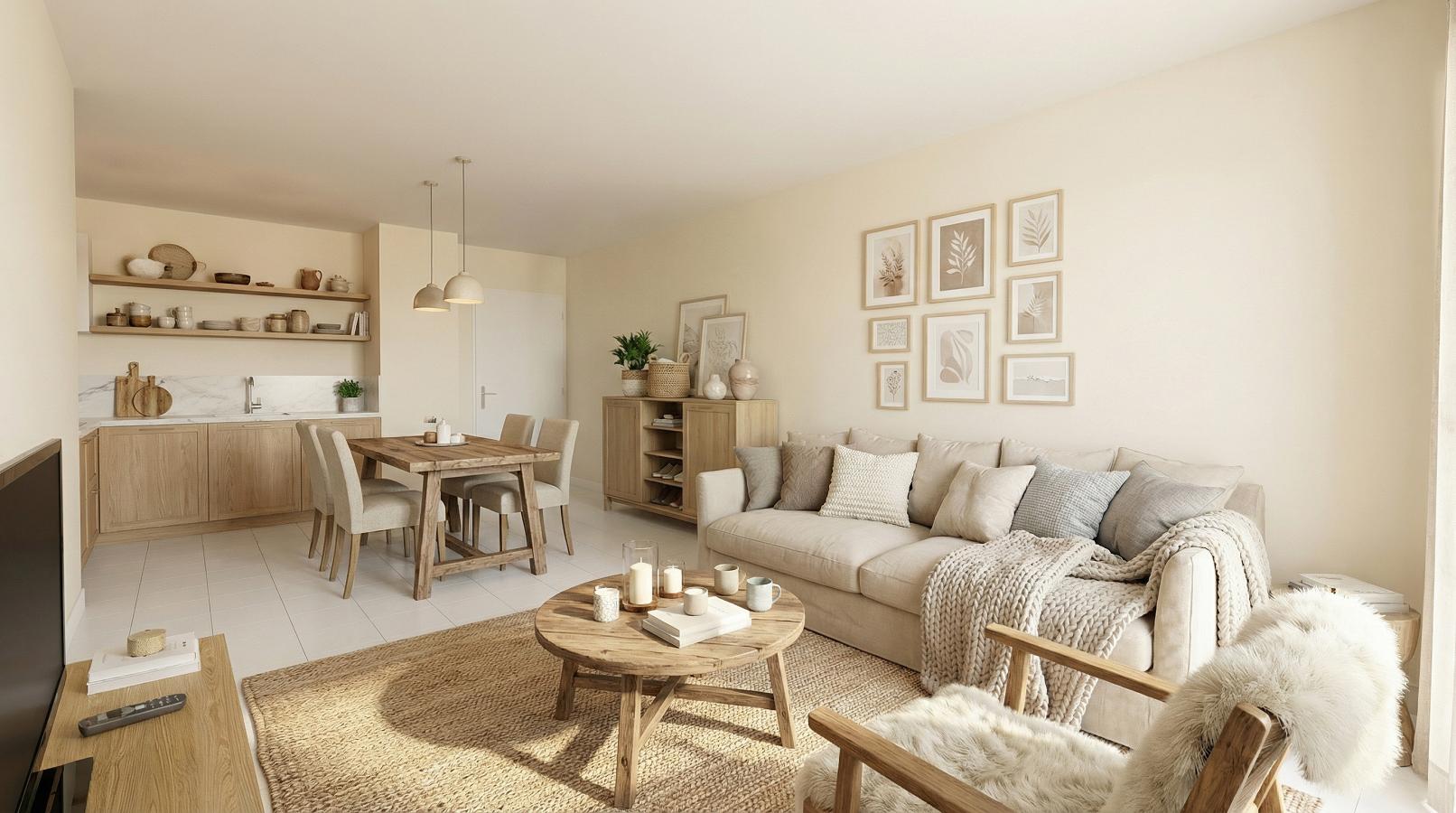 
																			3 pièces - 
																		2ème étage - 64m² - 1 107,55 € - Photo #0