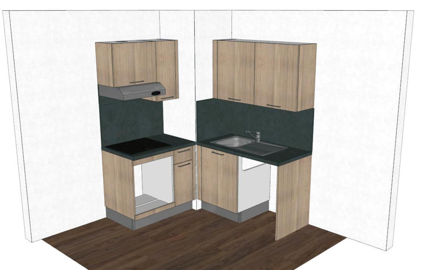 2 pièces - 1er étage - 43m² photo 3